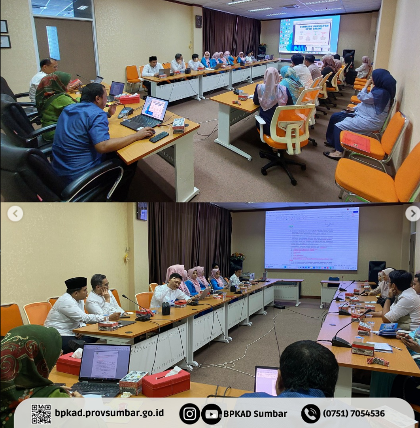 Pembahasan Teknis, Operasional, dan Administrasi terkait Implementasi SP2D Online di Lingkungan Pemprov Sumatera Barat bersama Bank Nagari 2 3BC7E264 C7B3 462E 984D 01D8235E0360